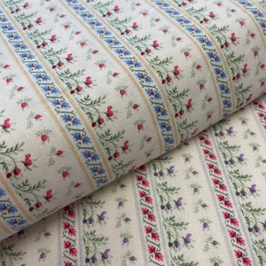 100% Baumwollstoff, englische Tea Time von Stofffreiheit