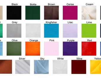 100% Cotton Poplin fabric 60" wide