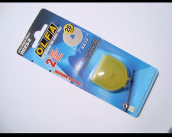 Olfa Rotary Cutter replacement blades 45mm and 28mm