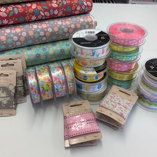 ERSTAUNLICHER VALUE Osterbund, Fat Quarter Bundle, Osterband