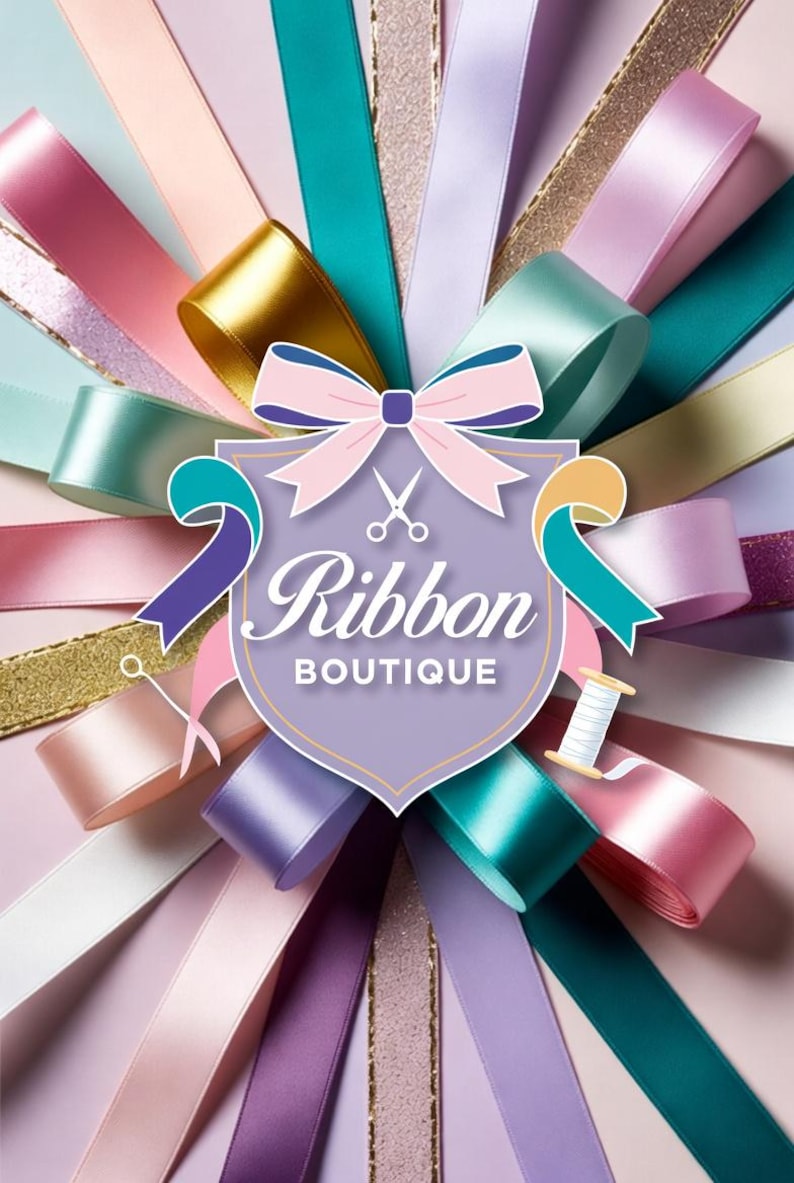 Double Satin Ribbon widths ranging from 3mm to 50mm sold by the meter image 6