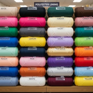 Lining fabric Anti-static 60" wide