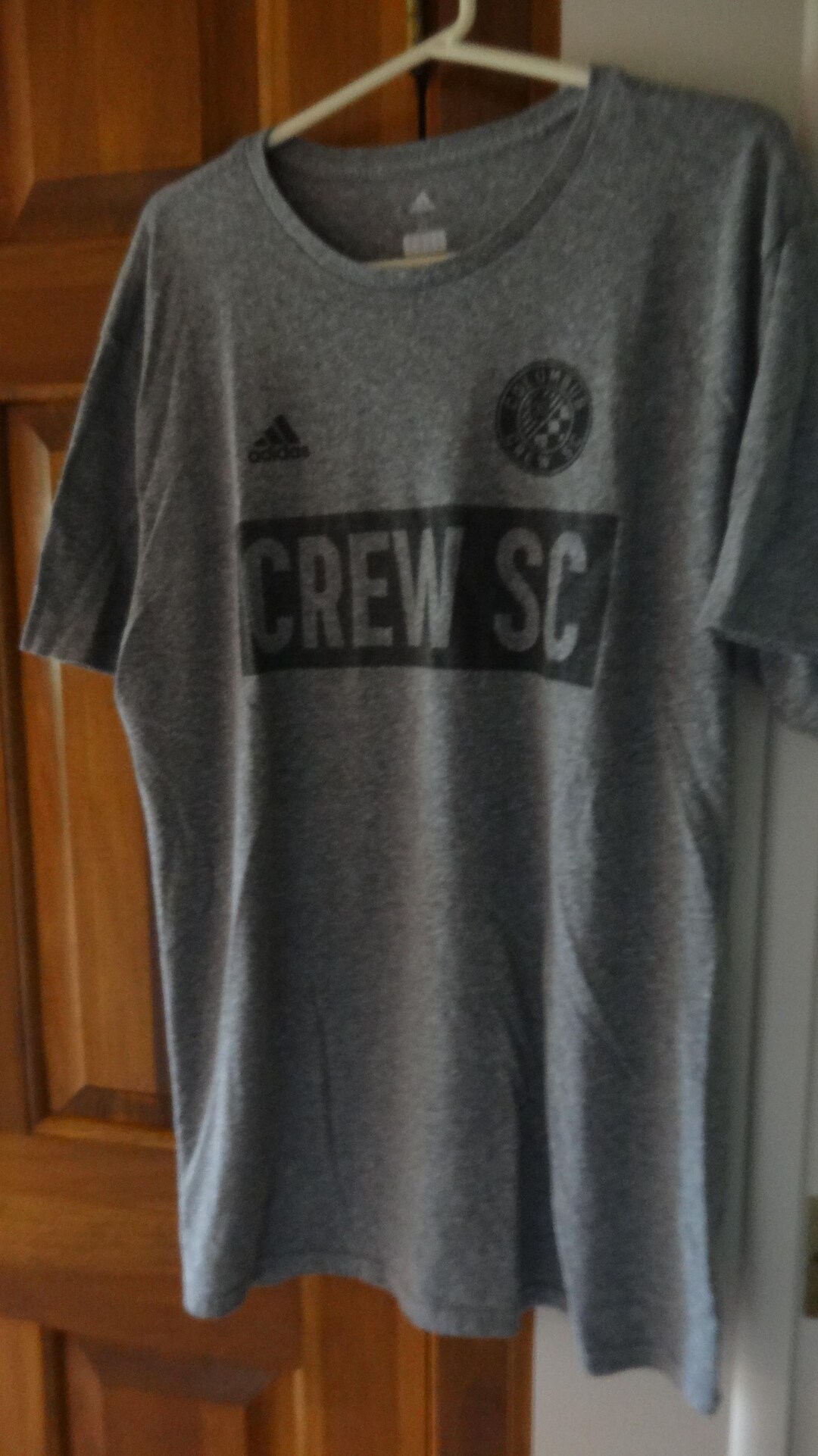 Oh Crew Columbus Ohio Crew SC Soccer Club Black and Gray Short Sleeve T-shirt ...