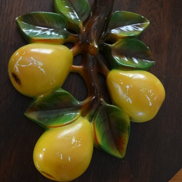 Fruit Wall Plaques Etsy