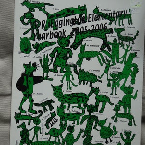 Union Oh OR Edgington Elementary School Grade School 2005-2006 Yearbook Collectible Englewood Dayton Northmont