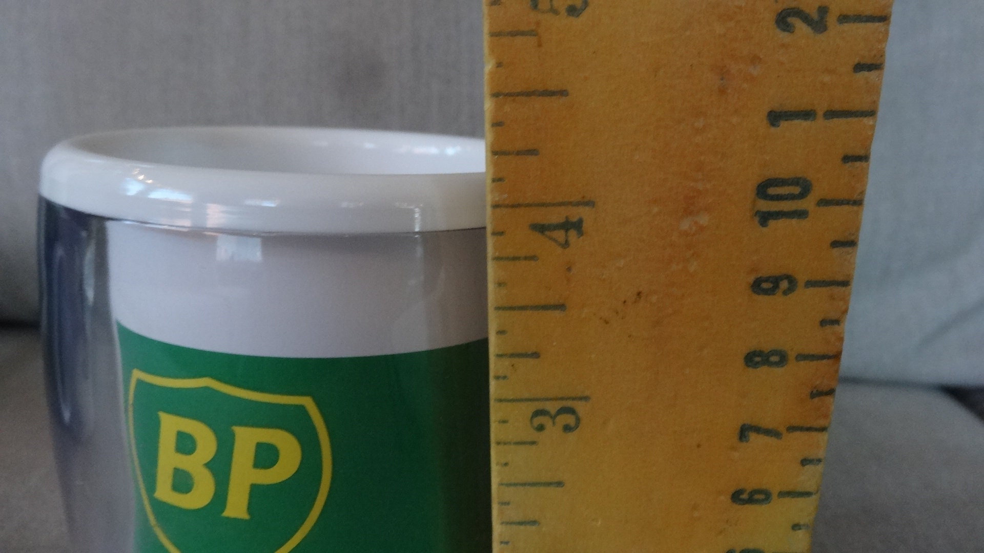 Clear and Green Insulated Travel Coffee Mug Cup BP Oil Gas Station  Cincinnati Division - Etsy