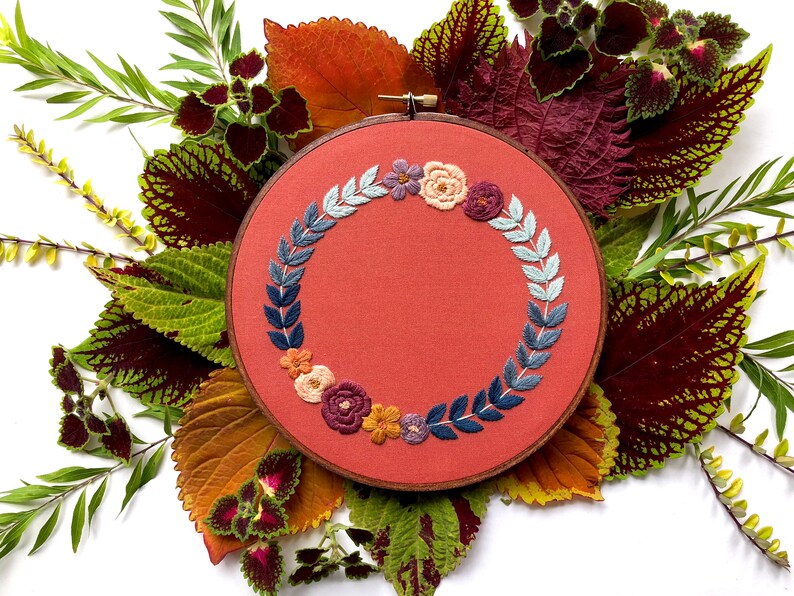 Beginner Embroidery Kit Embroidery Design Hoop Art Etsy