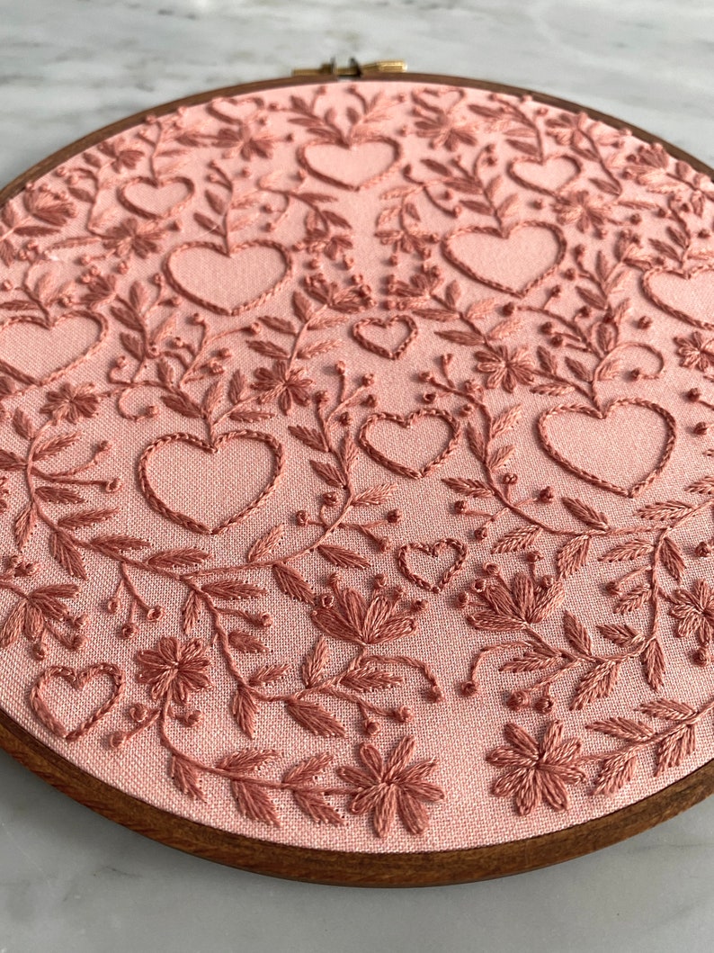 Embroidery Kit Beginner Embroidery Hoop Hand Embroidery Kit Etsy UK