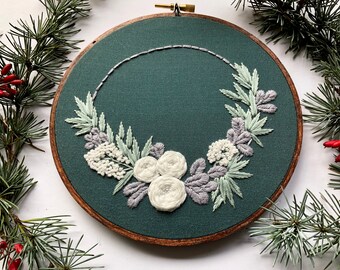 Embroidery Kit Designs, Embroidered, Embroidery Pattern, Embroidery Hoop, Embroidery Kit Beginner, Hoop Art, Modern, Hoffelt and Hooper