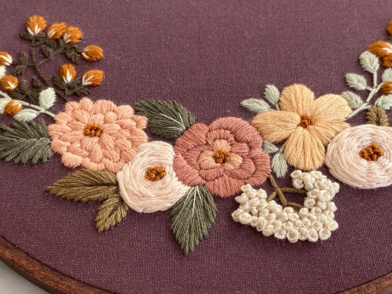 Embroidery Hoop Art Beginner Embroidery Kit Gift for Women Etsy