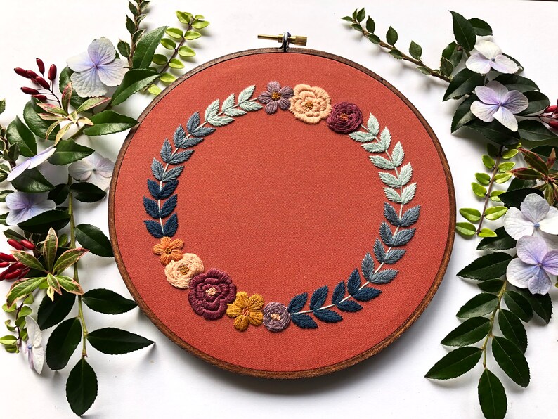 Beginner Embroidery Kit Embroidery Design Hoop Art Etsy