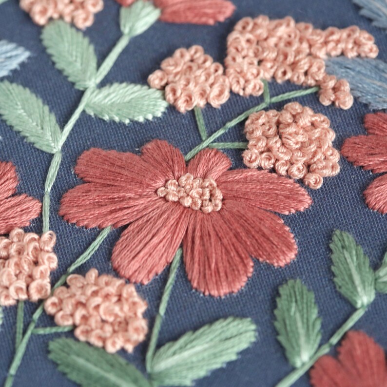 Embroidery Kit Beginner Embroidery Hoop Art Hand Embroidery Etsy