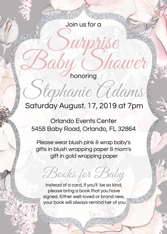 surprise baby shower