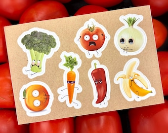 Raw Emotions Sticker Sheet (4x6 in.)