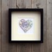 Memory Map, Framed Map Shape, Personalised Map Frame, Wedding Gift ...