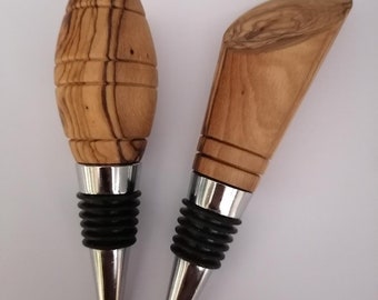 Bethlehem / Holy Land OLIVE WOOD Wine / Whisky Stopper . Bottle Stoppers