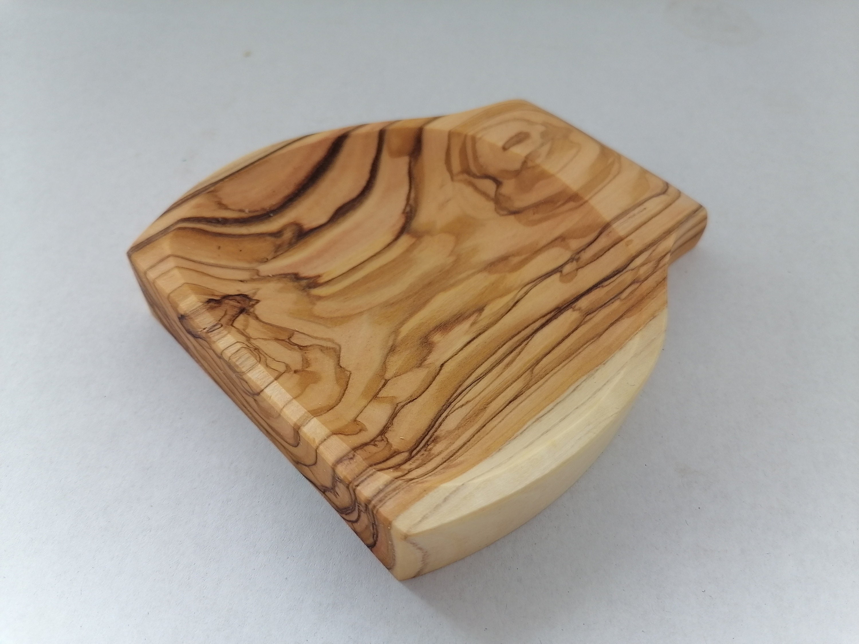 Bethlehem Olive Wood Wooden Spoon Rest / Ladle / Serving Etsy