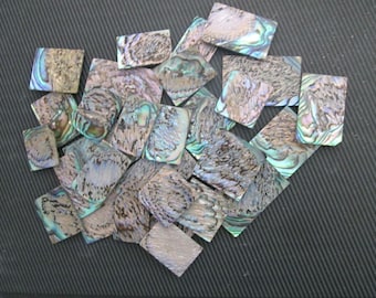 1oz Green Paua Abalone "Heart of the Shell " Inlay Blanks 0.06" Thickness.pieces guitar