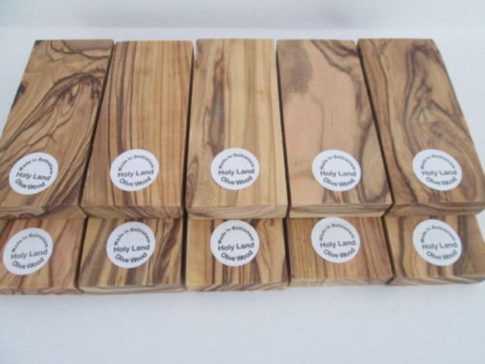 Genuine / Highly Figured Bethlehem Olive Wood Knife Scales/ Etsy