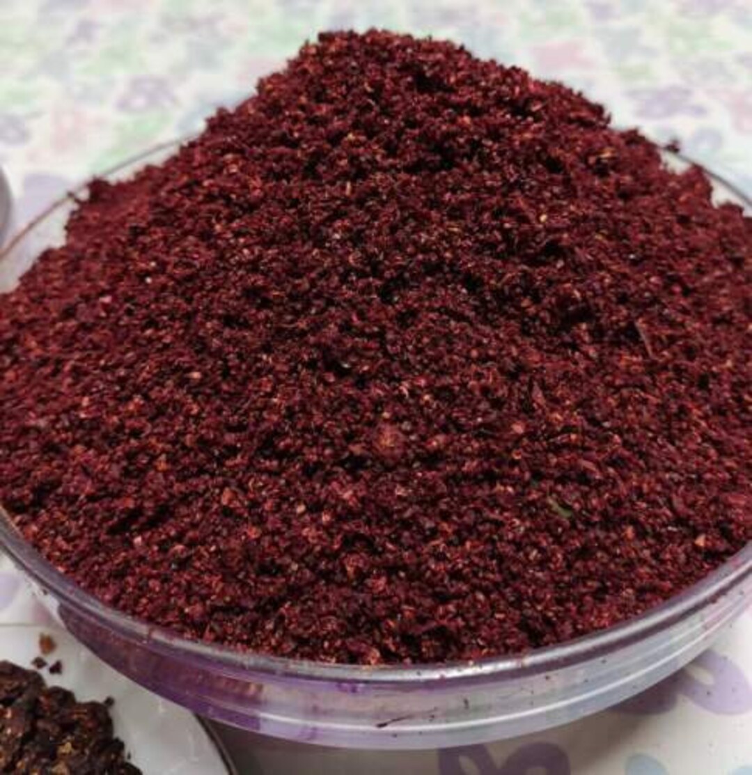 Organic Ground Sumac Quality Grade A From Jerusalem Holy Land Spice