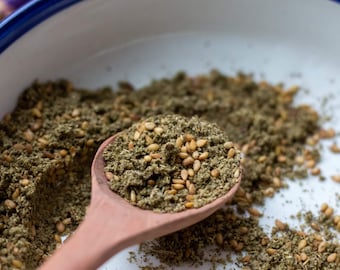 100% Original Organic Zaatar Spice Blend from Jerusalem - Authentic Palestinian Thyme / Zatar