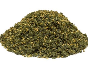 Oryginalna palestyńska mieszanka przypraw Zaatar, mieszanka mielonego tymianku, przyprawa bliskowschodnia