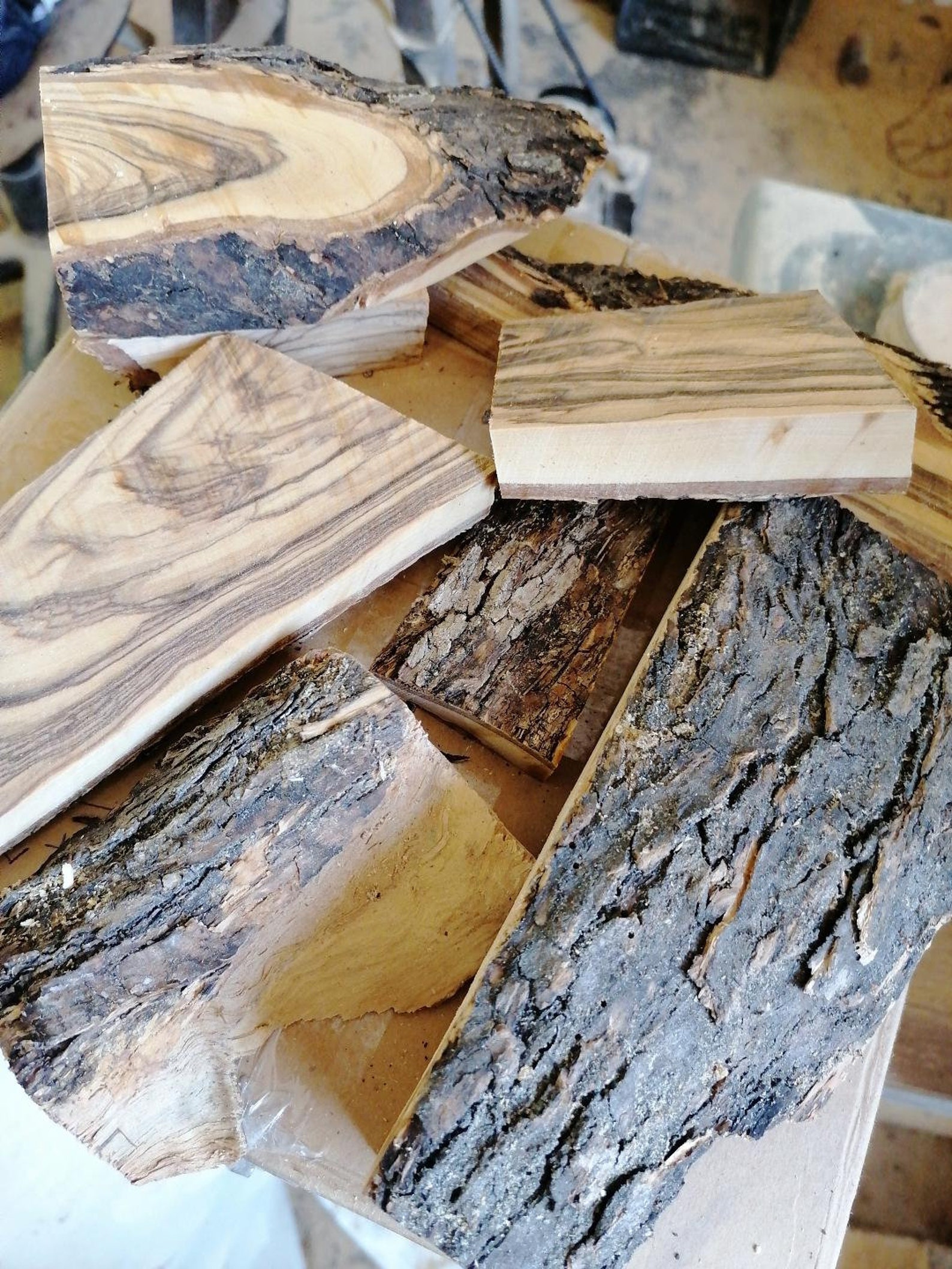 Olive Wood Cast off Cuttings / Cutoffs / Turning Blanks Lumber Etsy