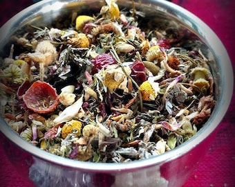 Zen Tea loose leaf herbal tea, Peace, herbal tisane, organic herbs and teas, beverages