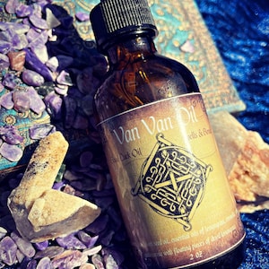 Van Van Oil, witchcraft oils, prosperity and good luck  2 oz. all natural ritual oil, witchcraft spells and blends