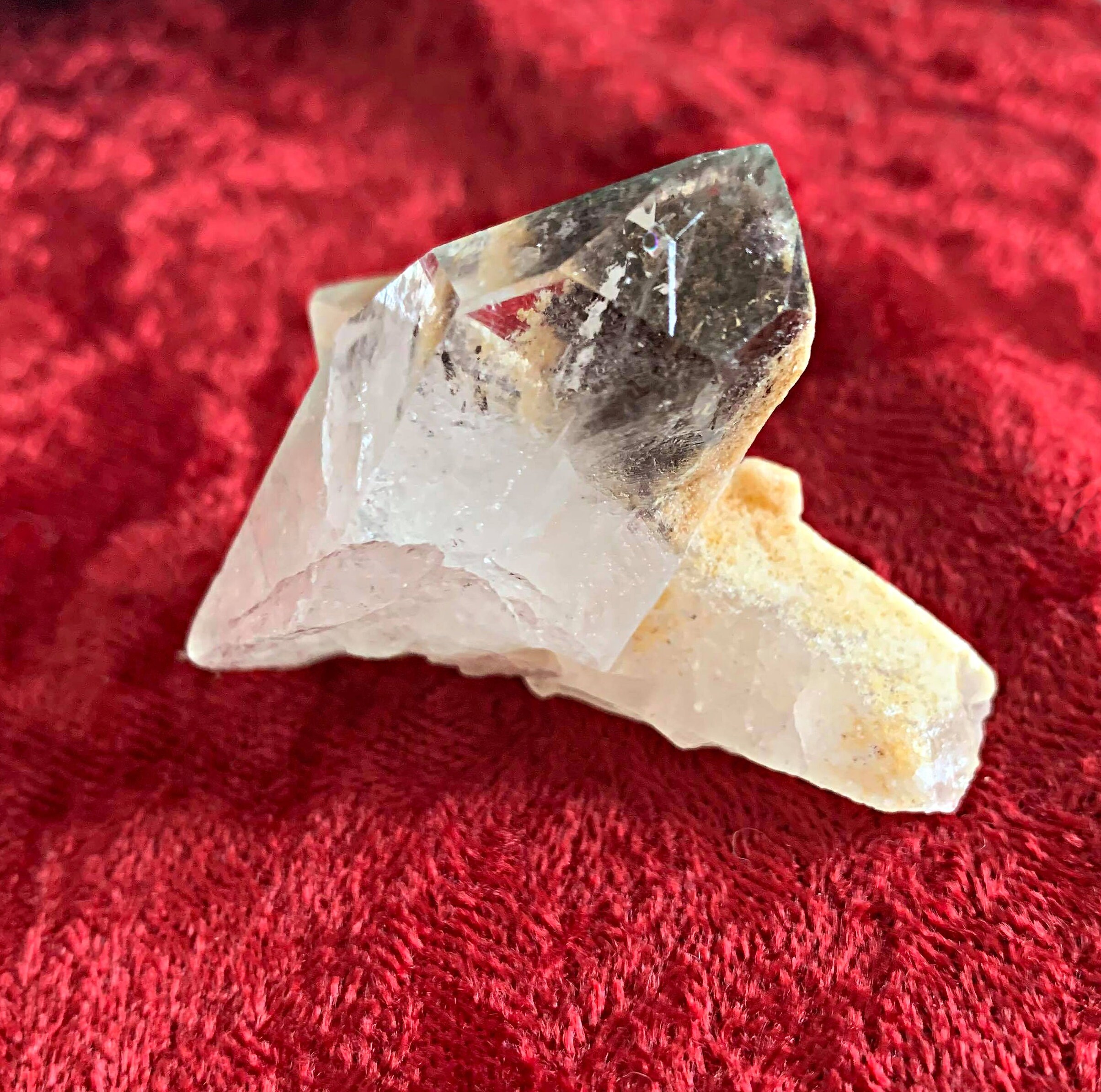 Scenic Quartz crystal Garden Quartz Lodolite Quartz Etsy