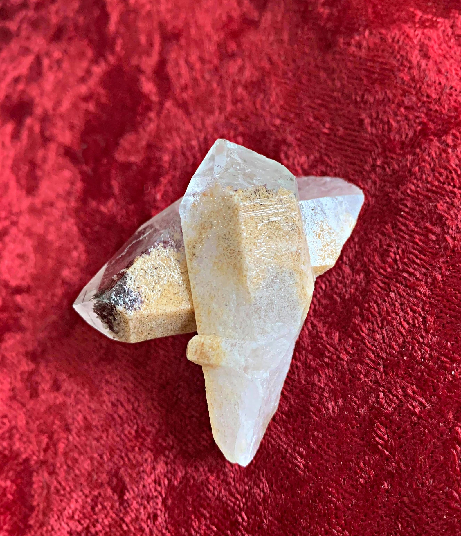 Scenic Quartz crystal Garden Quartz Lodolite Quartz Etsy