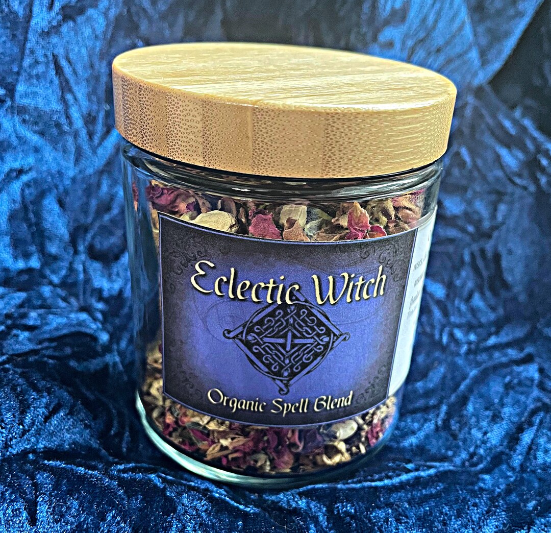 Eclectic Witch's Herbal Spell Blend Botanical Herbs and Resins Floor