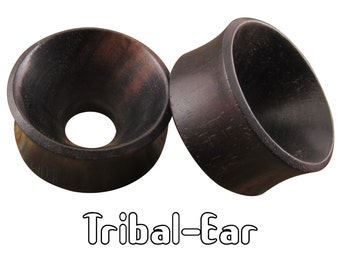 Piercing-Stecker Sound Ebenholz Holz Tunnel Tribal-Ear Body Ethnic