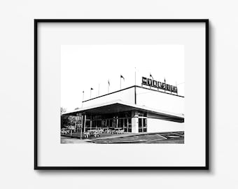 Athens Georgia Varsity Print, Sanford Stadium Wall Art