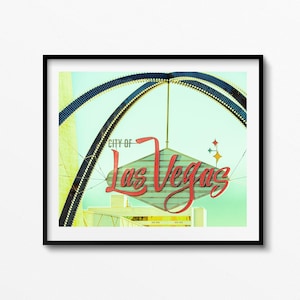 Vegas art Mid century modern wall décor las Vegas wall décor vintage Vegas