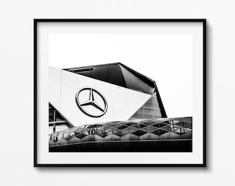Atlanta Benz Stadium Architecture wall Art Print