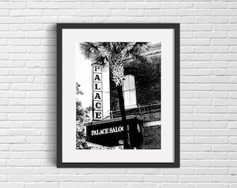Fernandina Beach Palace saloon Florida beach house decor mancave gift for him bar