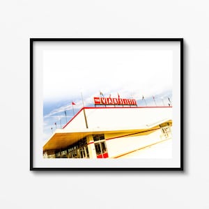 Athens Ga photography Varsity print  Athens Georgia  canvas print color print Athens ga football vintage diner historical Athens