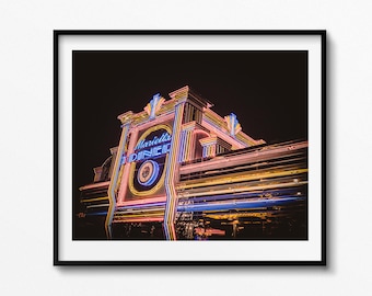 Marietta Diner Atlanta Print | Vintage Neon Sign Art