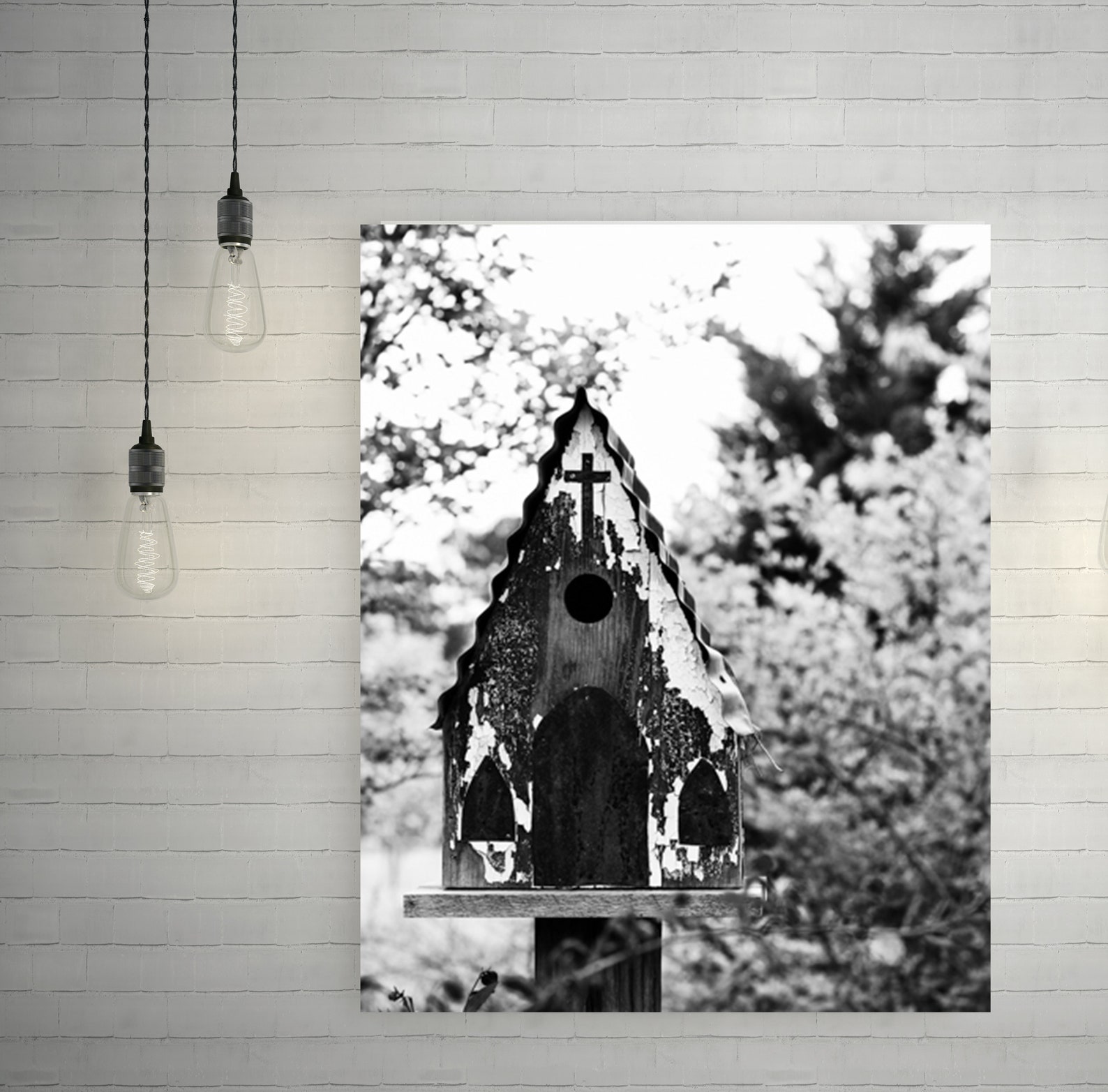 Farmhouse Wall Art Black and White Photography Print Country Etsy