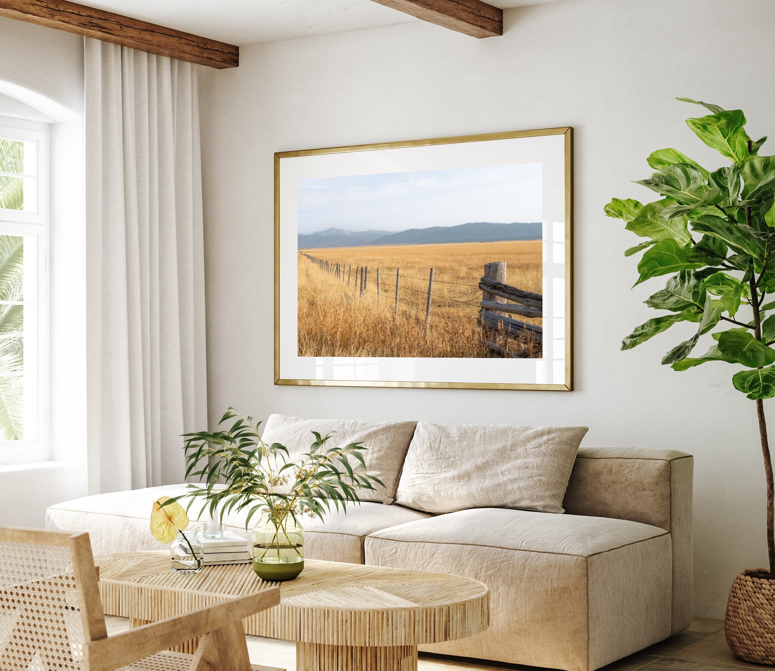Rustic Farmhouse Wall Art Decor Country Landscape Photography Gift for Her  Idaho Montana Western Wall Art Midwest Wall Art Print - Etsy, image size:2570x2223