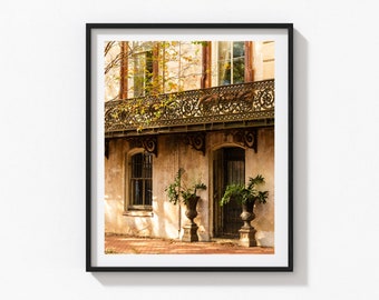 Savannah Home Photography Print: Historic Georgia Wall Art