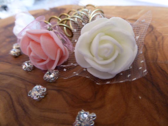 Rose Spiral Hairpins Hairpins Roses Corkscrew Hair Pins Etsy