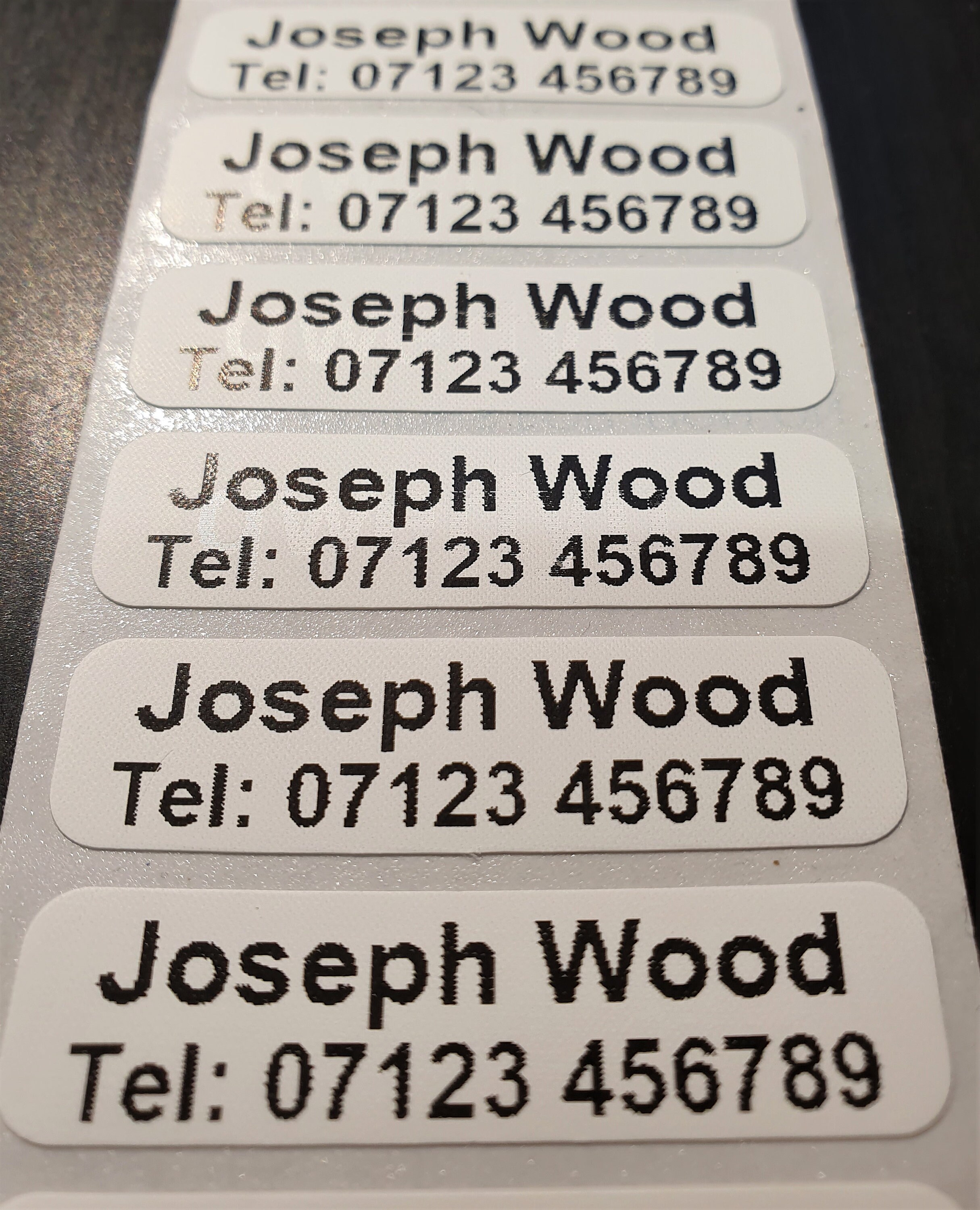 IRON ON NAME Tags Clothing Labels School Uniform Clothes Etsy UK