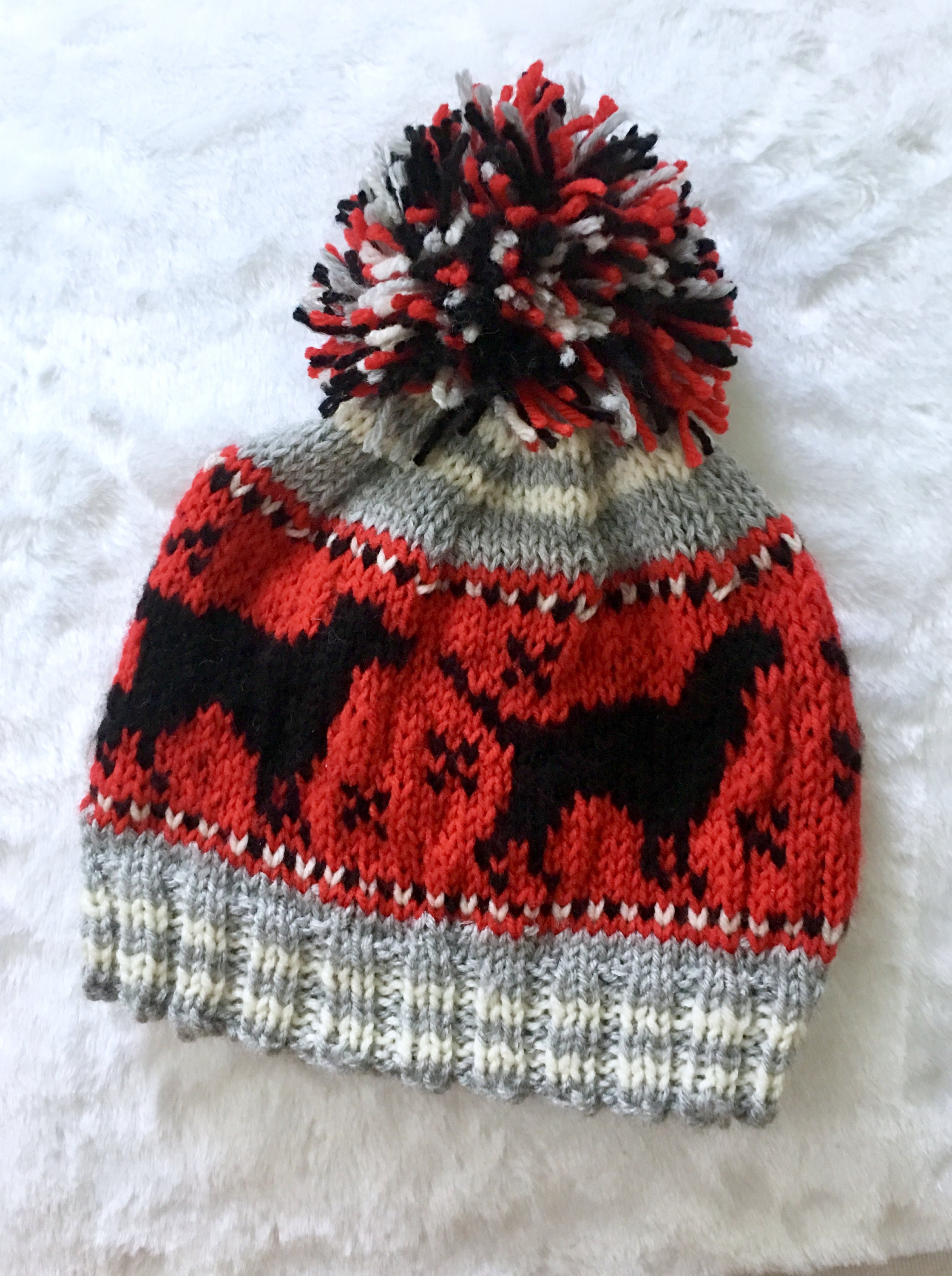 Labrador top knitting pattern