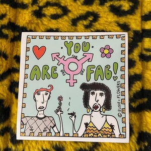 You Are Fab Sticker