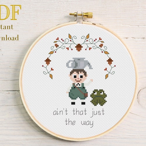 Over the Garden Wall Greg Quote Cross Stitch Pattern PDF Etsy