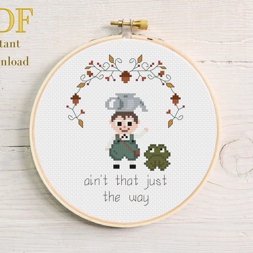 Over the Garden Wall Greg Quote Cross Stitch Pattern PDF Etsy