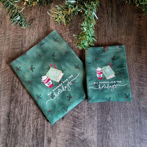 All Booked for Holidays Kindle Sleeve with Snap - E-Reader Cover