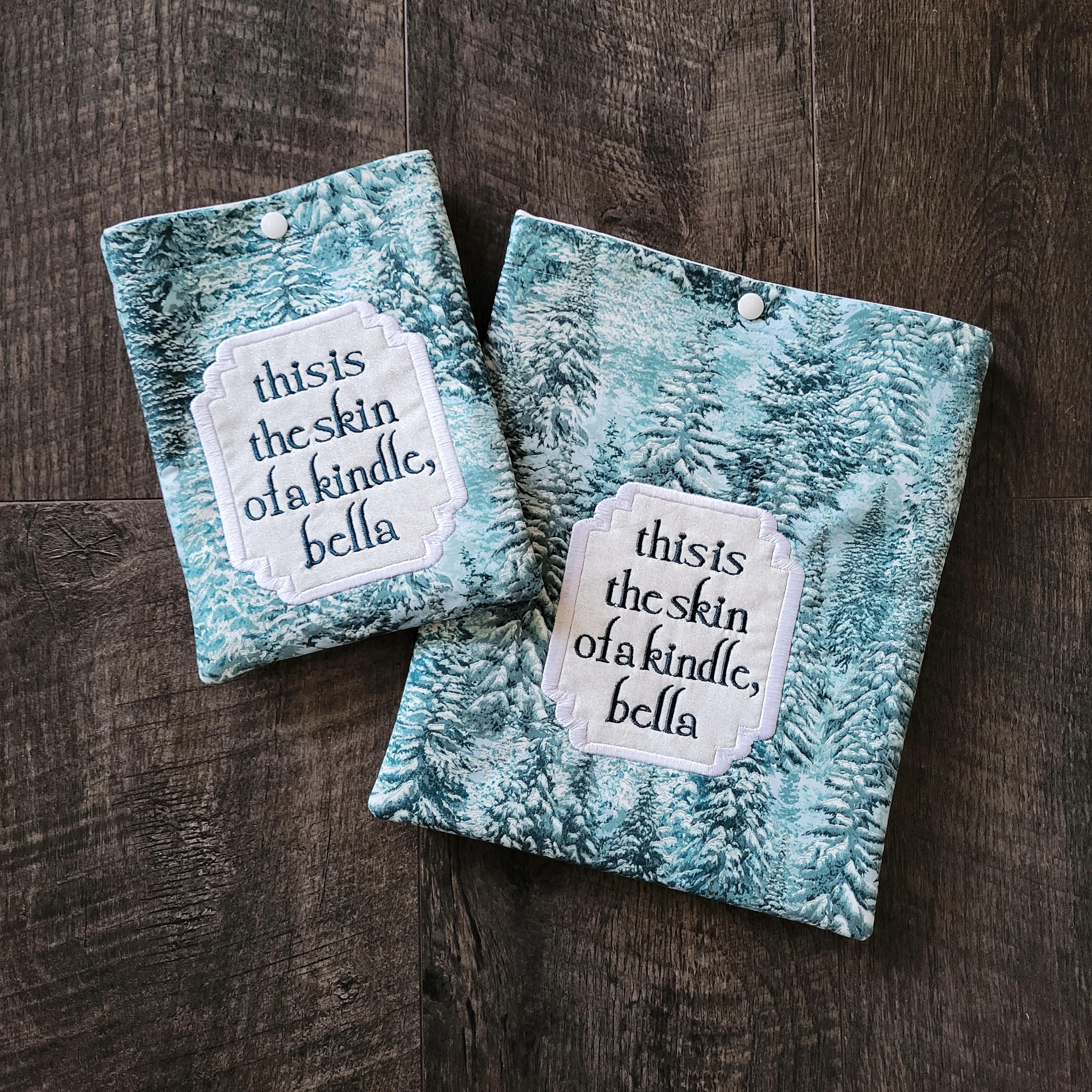 Skin of a Kindle Bella - Lightly Padded Kindle Sleeve with Snap - E-Reader Cover - Case for Kindle - 3 WEEK PROCESSING